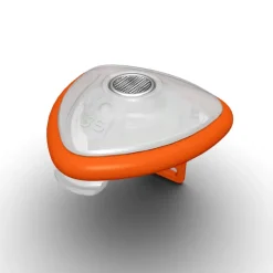 Répulsif électronique anti tiques et puces pour chien et chats orange* Clearance