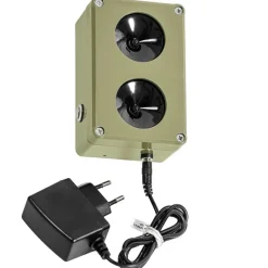 Répulsif électronique CHZ200 sur pied - Ultrasons anti-rongeurs et renards 2000m²* Best