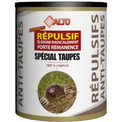 Répulsif spécial taupes 55 bâtonnets Alto forte rémanence*Cibles Alto Hot