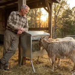 Râtelier mangeoire d'extérieur pour mouton et chèvre 1M*GAUN Discount