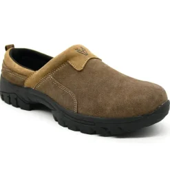 Sabotins Nevada cuir suédé chocolat 39 à 46*TeamWood Best