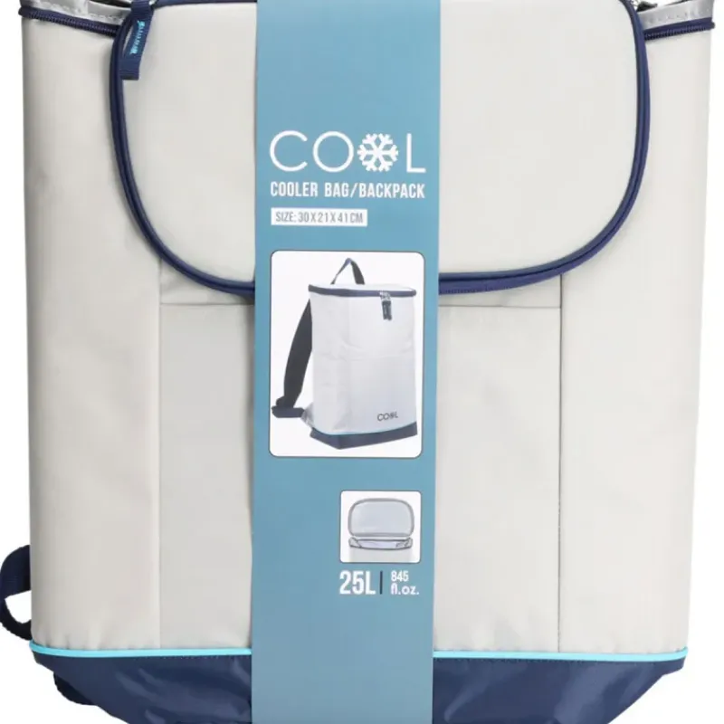 Sac à dos isotherme gris 25L - Polyester résistant et confort ergonomique* Best