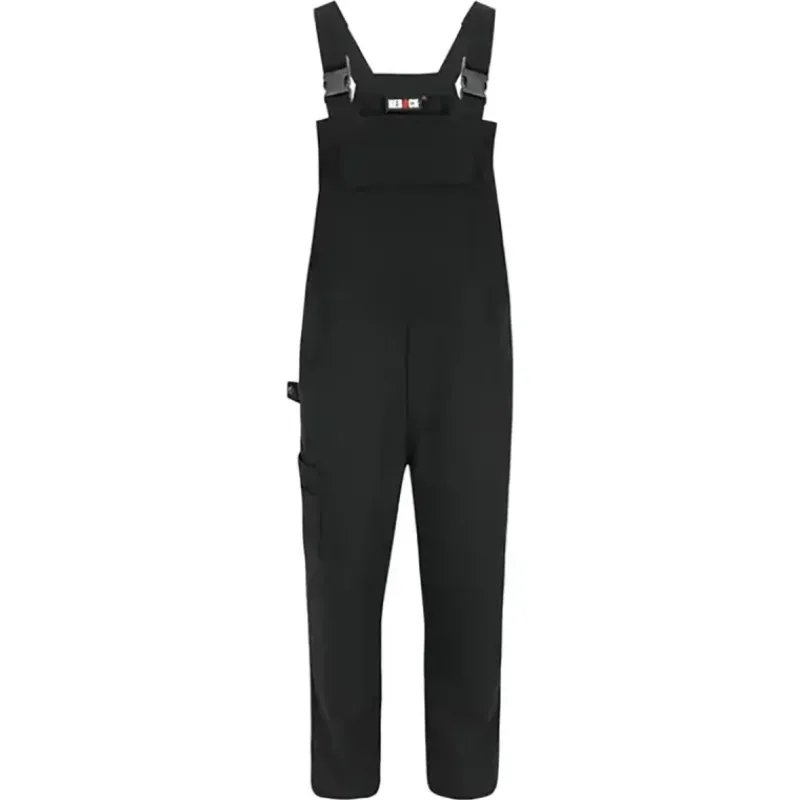 Salopette de travail homme Ovius - Noir - 300 g/m²*Herock Discount