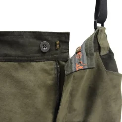 Salopette Grand Nord polyester polaire kaki marron*Percussion Hot