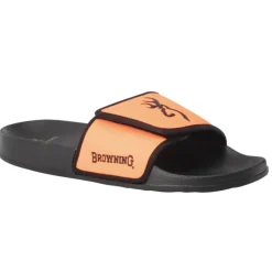 Sandales claquettes Buckmark noir orange 41 à 47*BROWNING Sale