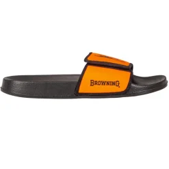 Sandales claquettes Buckmark noir orange 41 à 47*BROWNING Sale
