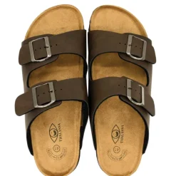 Sandales Tristan double brides réglables marron 40 à 45* Sale