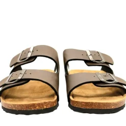 Sandales Tristan double brides réglables marron 40 à 45* Sale