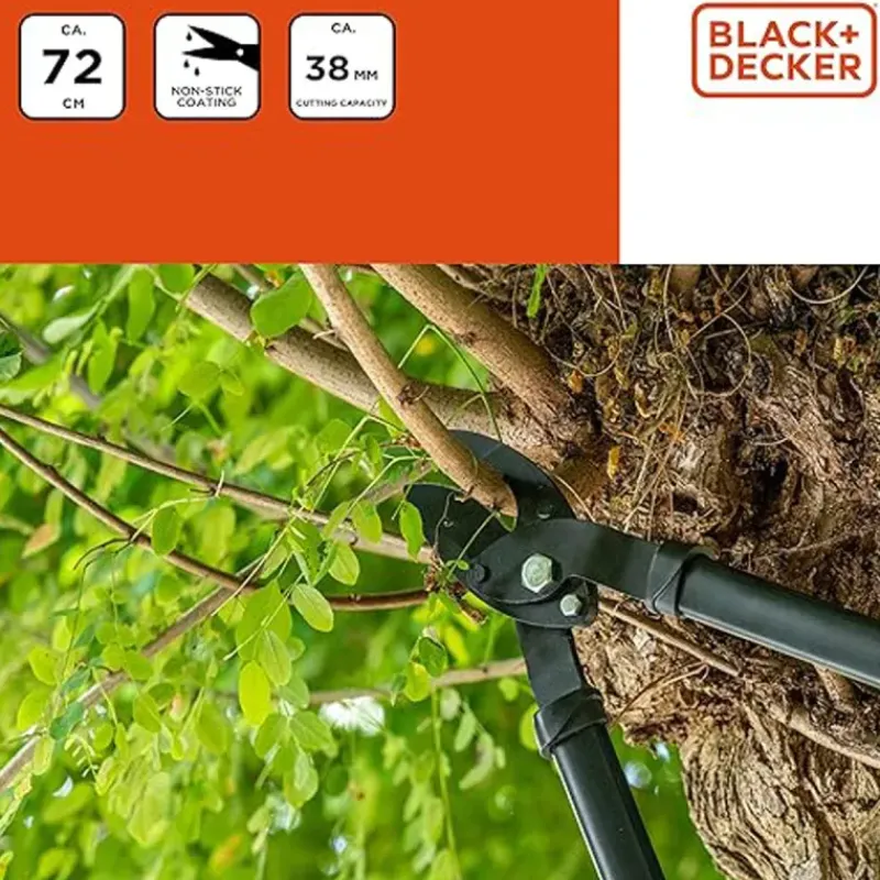 Sécateur à lames croisées Black&Decker® 71 cm - Coupe précise jusqu'à 38 mm*