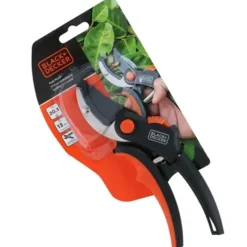 Sécateur Black&Decker® 20cm - Coupe précise et ergonomique* Discount