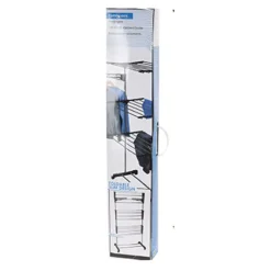 Séchoir à linge métal 4 roues 80x57cm* Hot