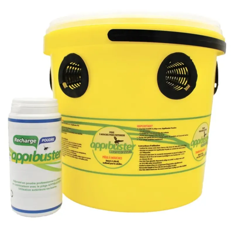 Seau Piège à Mouches Fly Appibuster 90% de mouches en moins* New