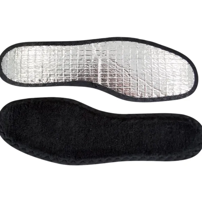 Semelles isolante polaire polyester aluminium noire 35/36 à 45/46* Clearance