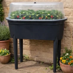 Serre de culture sur pieds noire 77 X 40 X 83 cm* Hot