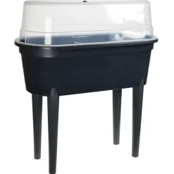 Serre de culture sur pieds noire 77 X 40 X 83 cm* Hot