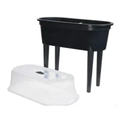 Serre de culture sur pieds noire 77 X 40 X 83 cm* Hot