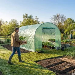 Serre de jardin 12 m² - Structure jardinage extérieur* Discount