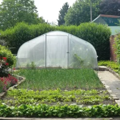 Serre de jardin avec aérations Largeur 5 m*Les Serres Tonneau Sale