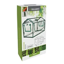 Serre plastique cadre métal 40x78x50cm* Discount