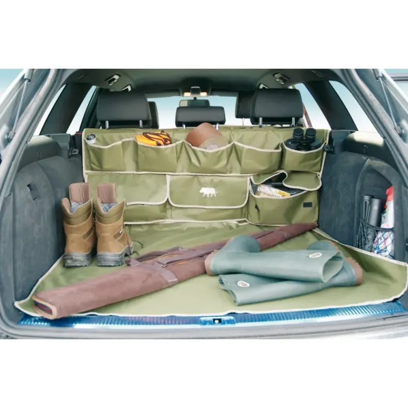 Serviteur Multipoches de voiture toile polyester et pvc kaki* New