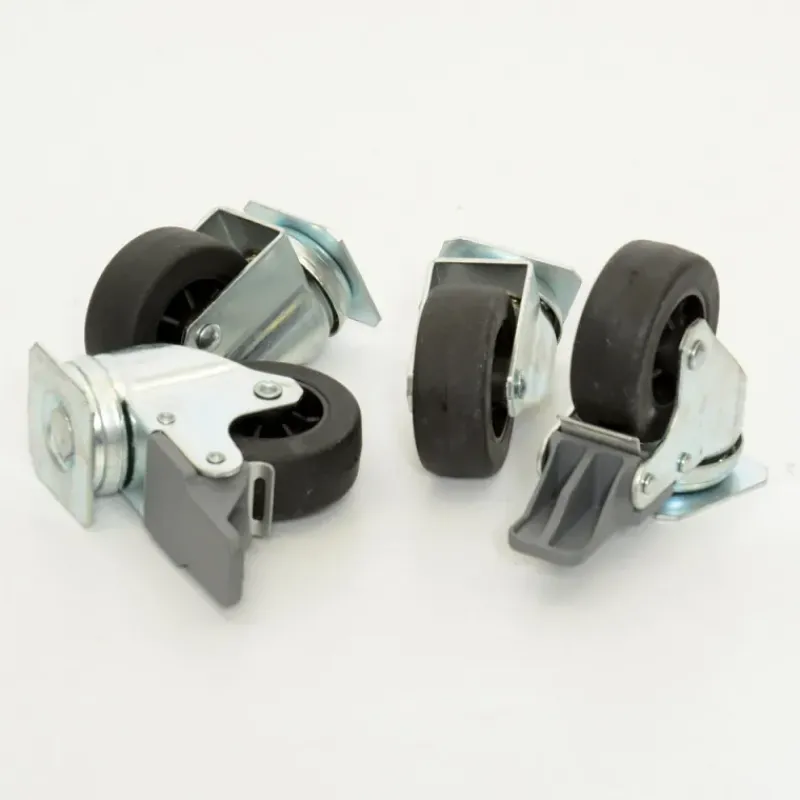 Set 4 Roues pour cage transport IATA - Transport animaux par avion* Sale