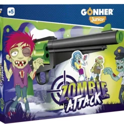 Set Zombie Attack Enfant - Pistolet 24 Balles + 4 Figurines* Sale