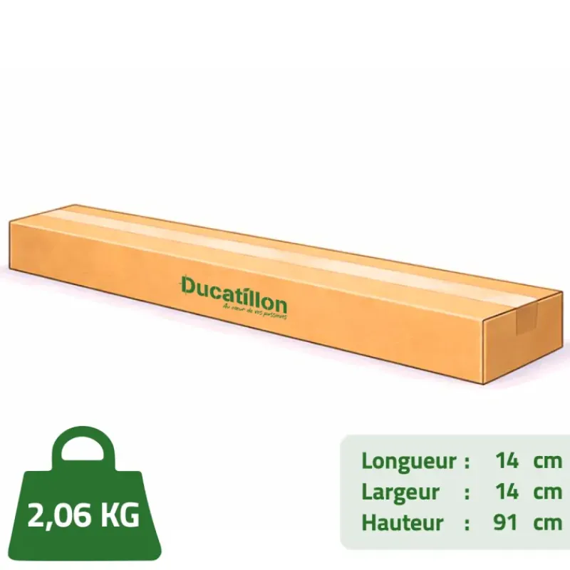 Siège de battue en frêne avec assise croute de cuir de buffle hauteur 80cm* New