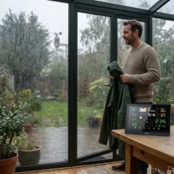 Station météo pro radiopilotée tactile Tx humidité, vitesse vent* Clearance