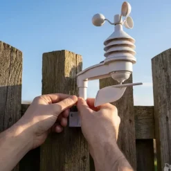 Station météo pro radiopilotée tactile Tx humidité, vitesse vent* Clearance