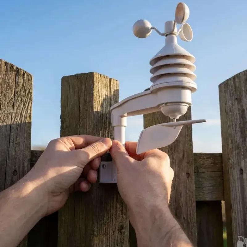 Station météo pro radiopilotée tactile Tx humidité, vitesse vent* Clearance