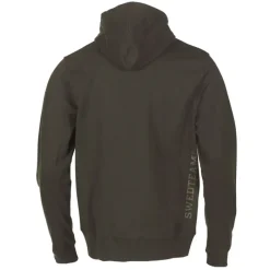 Sweat capuche Ultra full zip coton sérigraphié vert kaki S à 2XL*Swedteam Sale