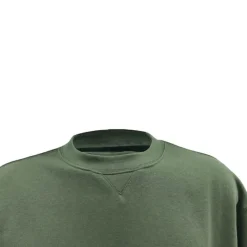 Sweat col rond kaki* New