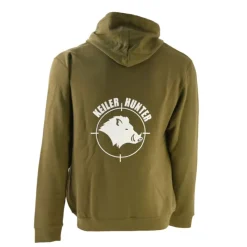 Sweat kaki 50% coton 50% logo 1*Keiler Hunter Outlet