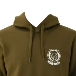 Sweat kaki 50% coton 280g/m² logo 3*Keiler Hunter Clearance