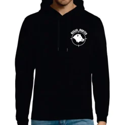 Sweat noir logo 1*Keiler Hunter Best