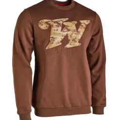 Sweat-Shirt Homme Redstone Crew Neck Marron - ®*WINCHESTER New