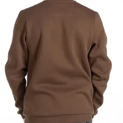 Sweat-Shirt Homme Redstone Crew Neck Marron - ®*WINCHESTER New