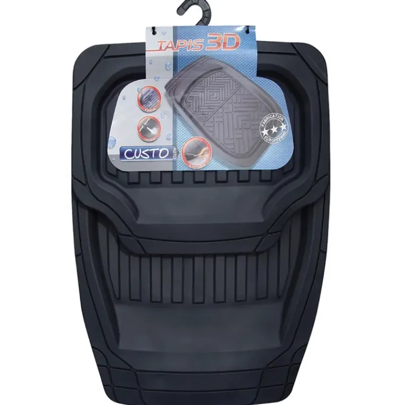 Tapis Baquet Canion - Kit 4 Pièces PVC Découpables pour Voiture*