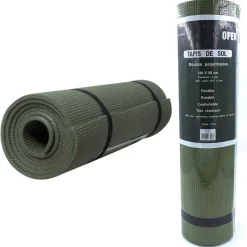 Tapis de Sol en Mousse XPE Vert - 180x50 cm - Épaisseur 6 mm* Discount