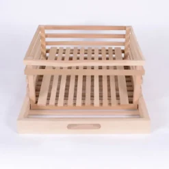 Tiroir de réserve à pomme de terre pour garde manger en bois* Clearance