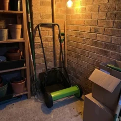 Tondeuse à main hélicoïdale 40cm bac 18L coupe 15-43mm* Hot