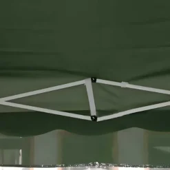 Tonnelle pliante 3x3 m en acier vert avec parois latérales* Online