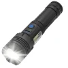 Torche Bright 2000 lumens 3 niveaux d'intensité, en alliage d'alu*