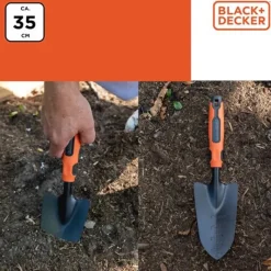 Transplantoir acier 35 cm Black&Decker® avec graduations* Outlet