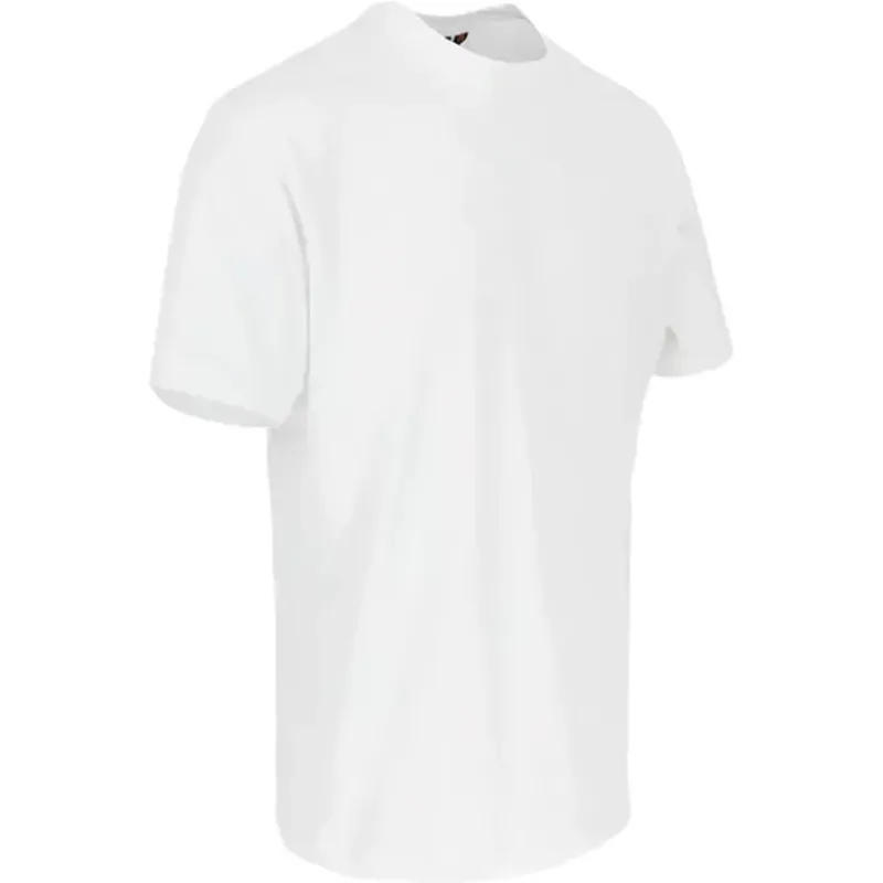 T-shirt manches courtes ® Homme - Coton 190g/m² - Col rond - Blanc*Herock Outlet