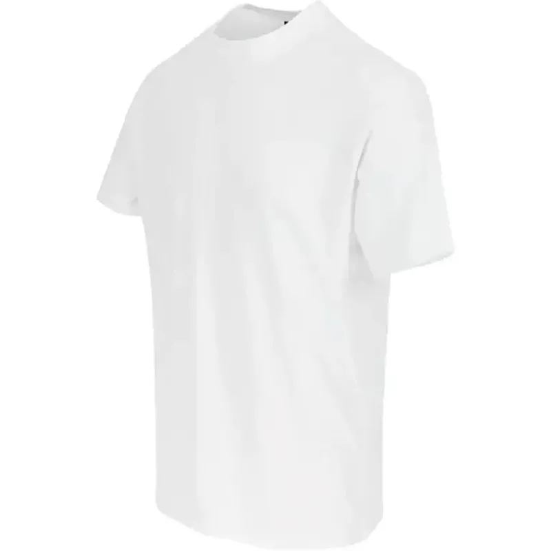 T-shirt manches courtes ® Homme - Coton 190g/m² - Col rond - Blanc*Herock Outlet