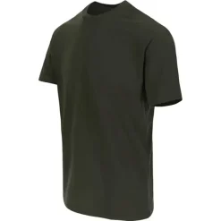 T-shirt manches courtes ® Homme - Col rond - Kaki - 100% coton 190 g/m²*Herock Outlet