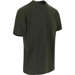 T-shirt manches courtes ® Homme - Col rond - Kaki - 100% coton 190 g/m²*Herock Outlet
