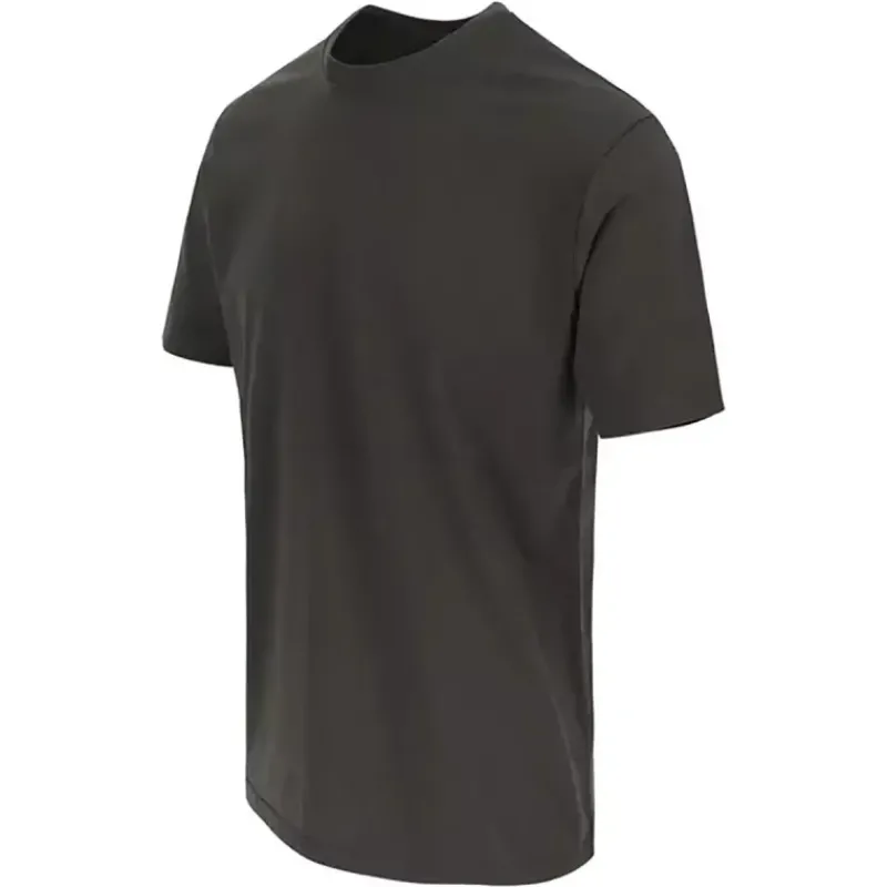 T-shirt manches courtes ® Homme - Col rond - Gris - 60% coton 40% polyester*Herock Sale