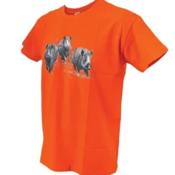 T-shirt orange sangliers ®*Bartavel Outlet
